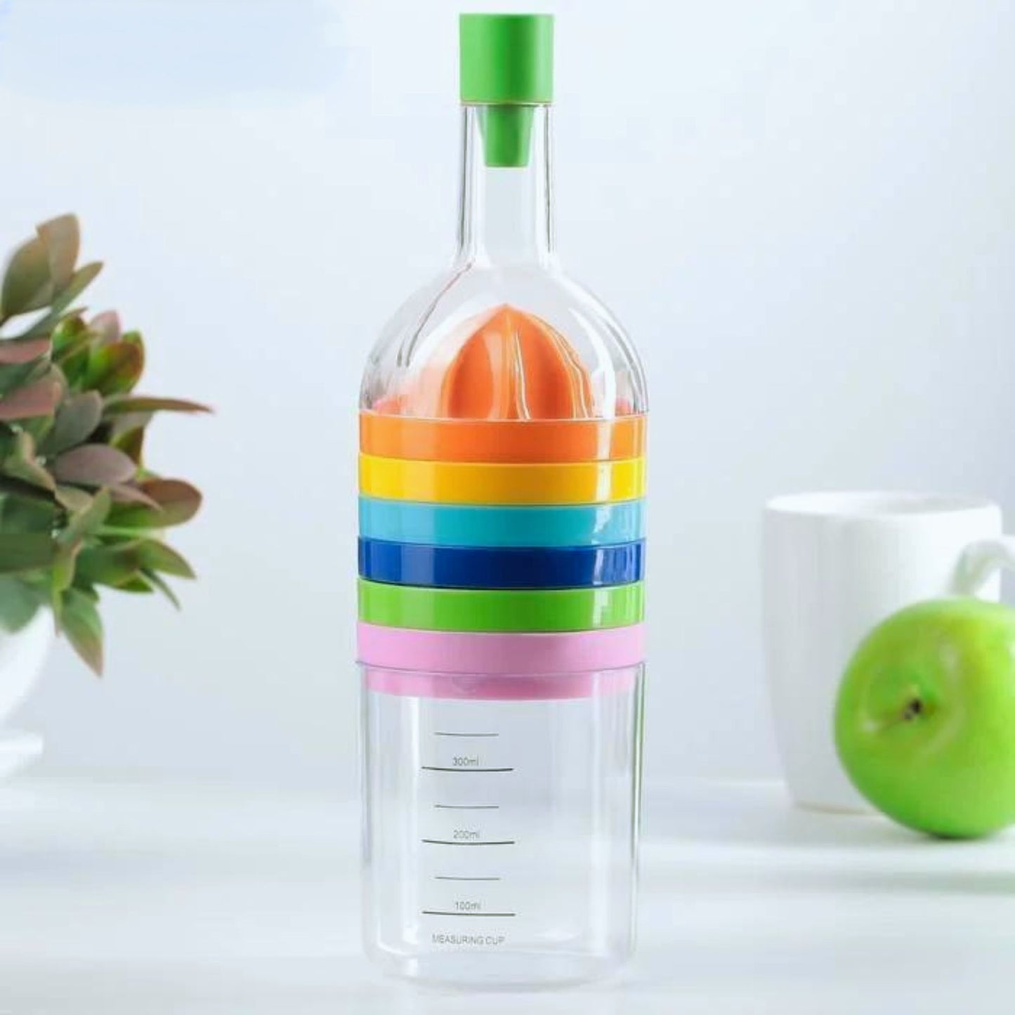 Set de Cocina 8 en 1 Botella Multiusos - Utensilios Compactos y Prácticos