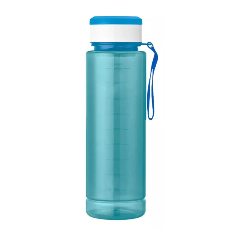 Botella Deportiva 1 Litro con Pastillero y Correa Modelo TITAN