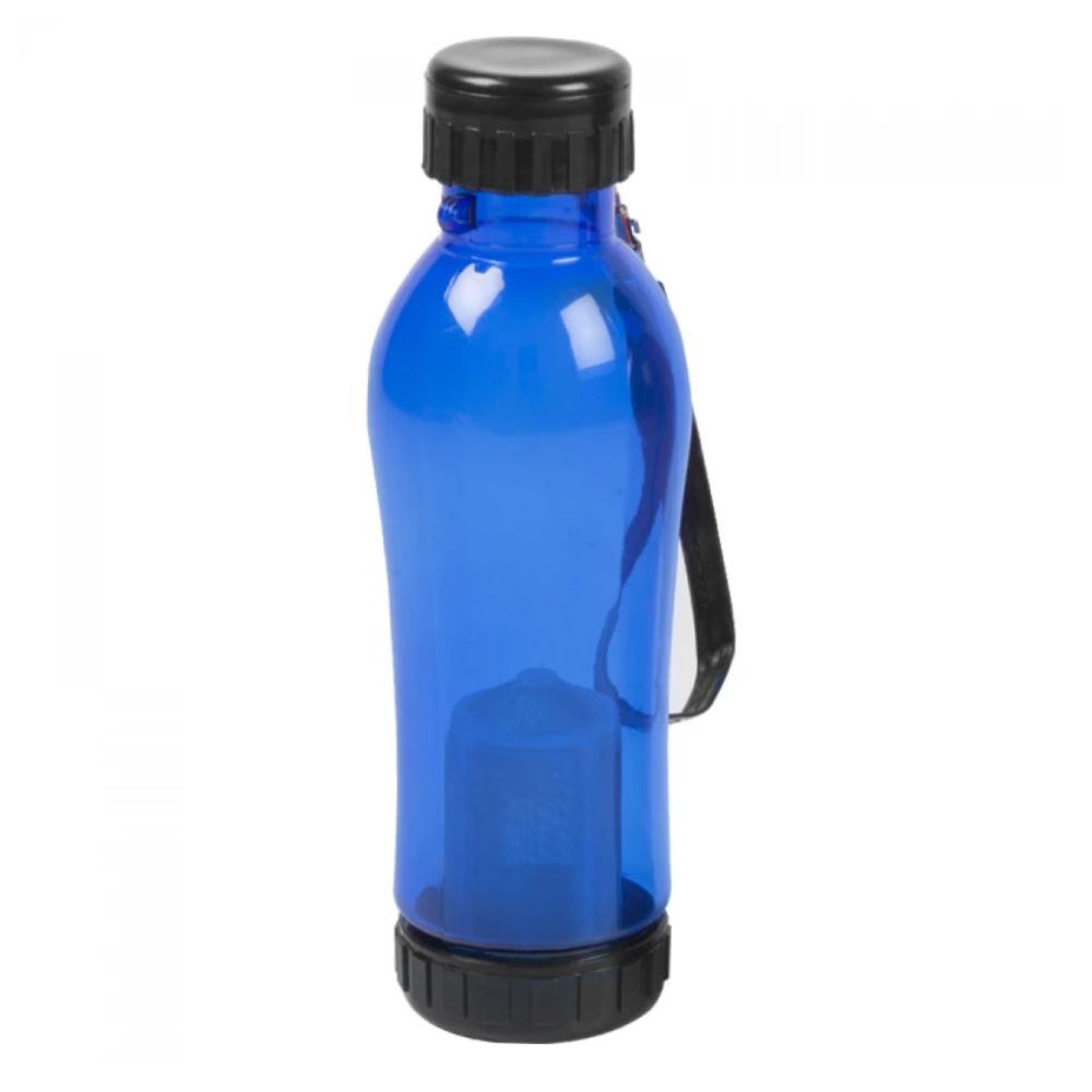 Botella 580ml para Infusiones - Con Dosificador y Forro Individual