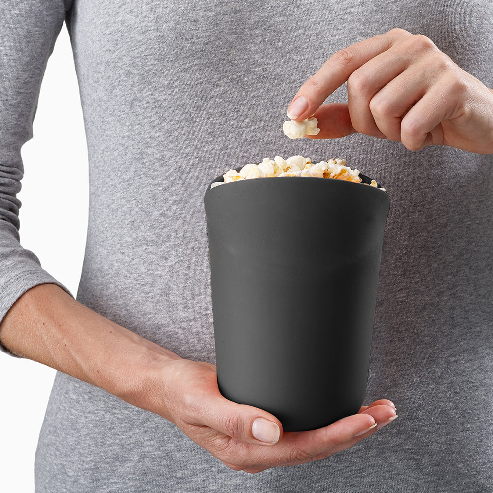 crispetera de Silicona para Microondas Palomitas Rápidas Saludables