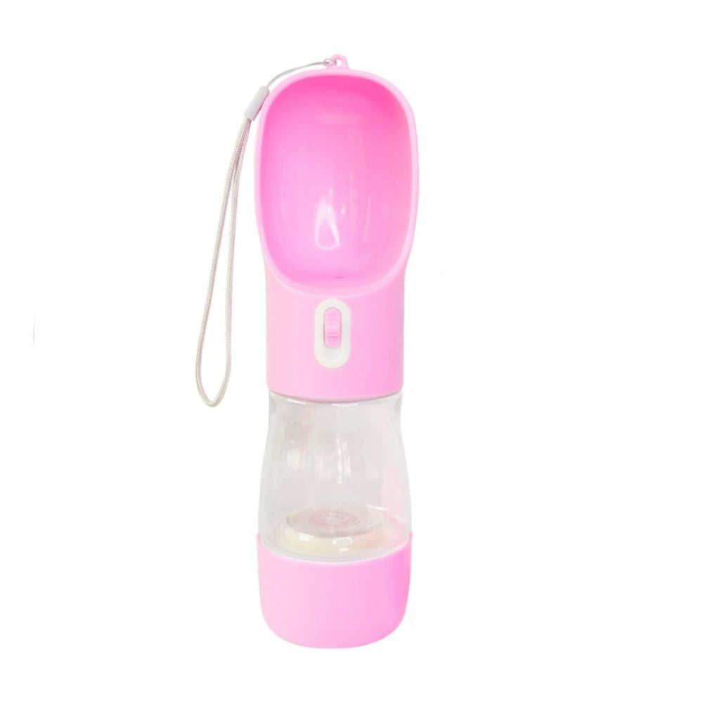Dispensador Portátil de Agua y Comida para Perros y Gatos 3 en 1 con Bolsas Incluidas