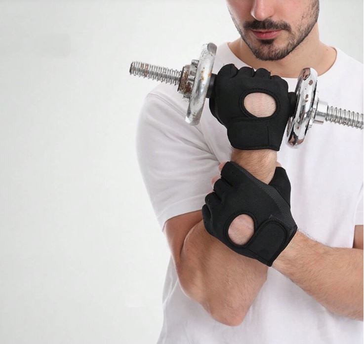 Guantes de Gimnasio en Neopreno - Agarre y Protección Deportiva