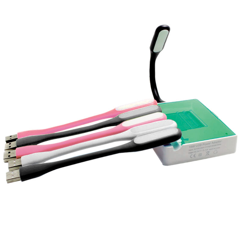 Lámpara USB LED Flexible de Silicona para Computador y Laptop
