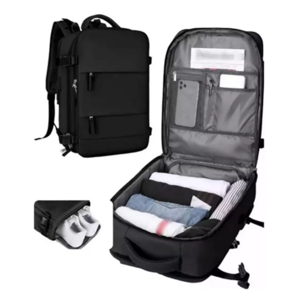 Maleta de Mano Cabina con Puerto USB Ref. Amazon Ideal para Viajes