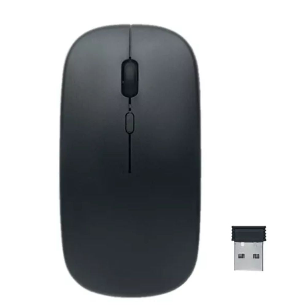 Mouse Inalámbrico 2.4GHz con Receptor USB – Ergonómico y Preciso