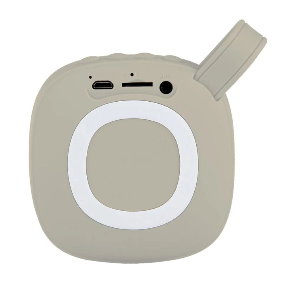 Parlante Bluetooth en Tela con Radio FM y Ranura Micro USB y Sonido 3W