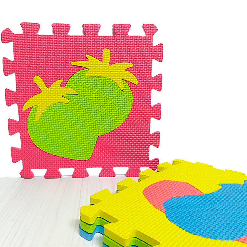Tapete Foami Bebé Armable 10 Piezas Ideal para Gateo y Juego
