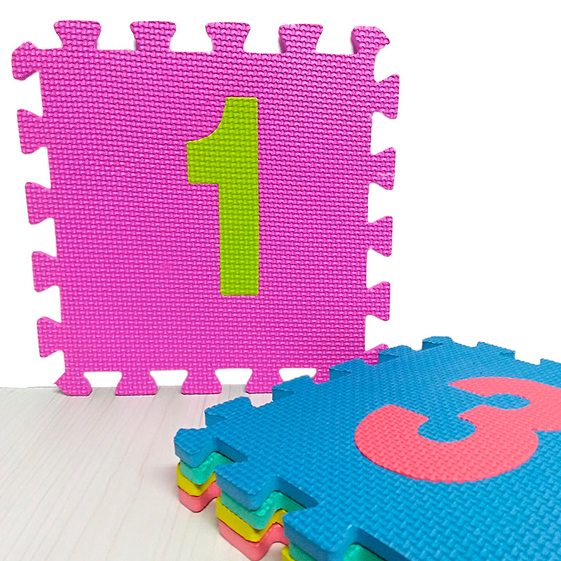 Tapete Foami Bebé Armable 10 Piezas Ideal para Gateo y Juego