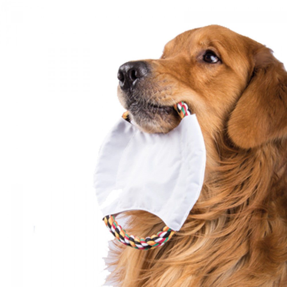 Frisbee para Perros con Limpieza Dental y Pito Integrado