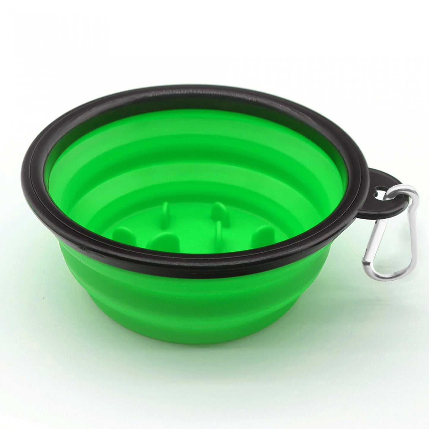 Plato Plegable Comida Lenta para Perros – Silicona Antiansiedad