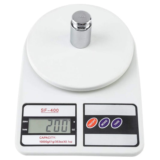 Balanza Gramera Cocina Digital 10kg Precisa LCD Vidrio Función Tara