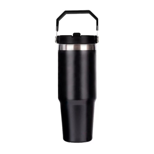 Botella Térmica Classic Flip Straw 900ml  de Acero Inoxidable con Doble Capa