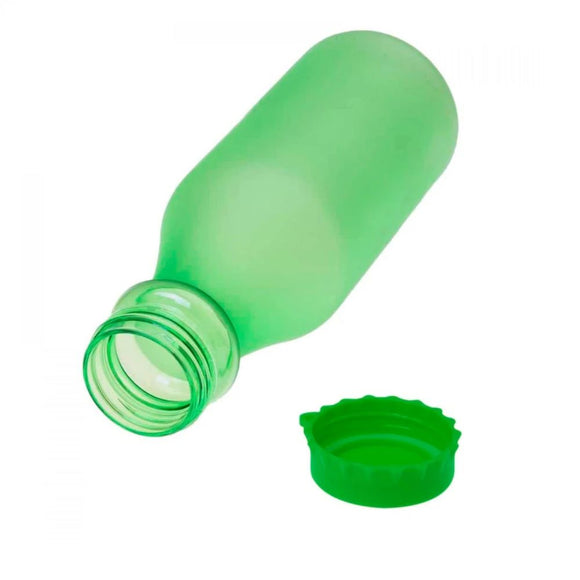 Botella Plástica para Bebidas 550ml Estilo Lechero, Libre de BPA