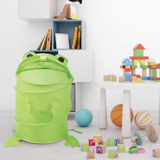 Cesta Organizadora Infantil Pato y Rana - Para Juguetes y Ropa