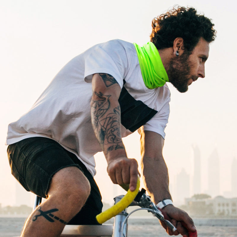Cuello Pescuezo Multifuncional para Deporte y Moto - Balaclava Bandana Elástica