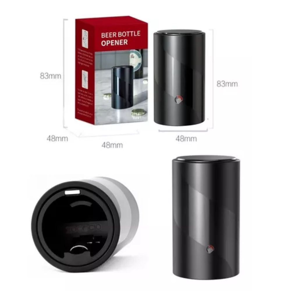 Destapador Automático de Botellas Magnético Abrebotellas Fácil y Rápido para Cerveza y Gaseosa