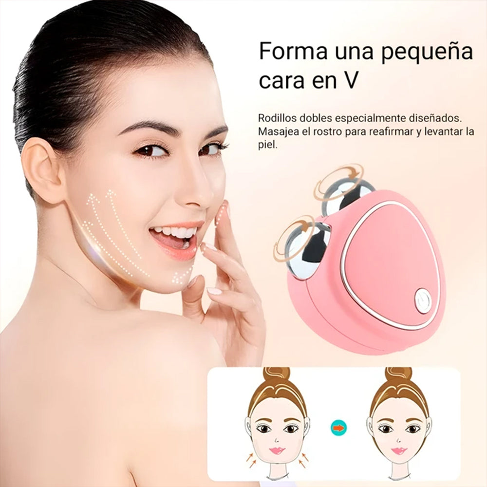 Dispositivo Lifting Facial con Microcorrientes USB Estirador de Cara Reafirmante Antiedad Portátil