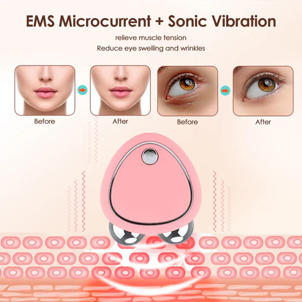 Dispositivo Lifting Facial con Microcorrientes USB Estirador de Cara Reafirmante Antiedad Portátil