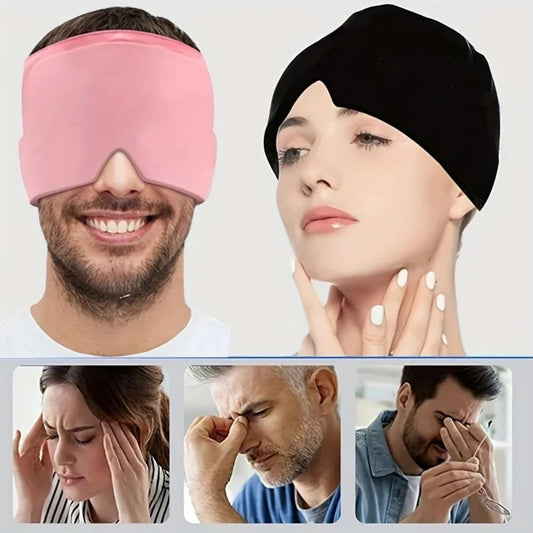rro de Gel Frío y Caliente para Migrañas y Dolor de Cabeza