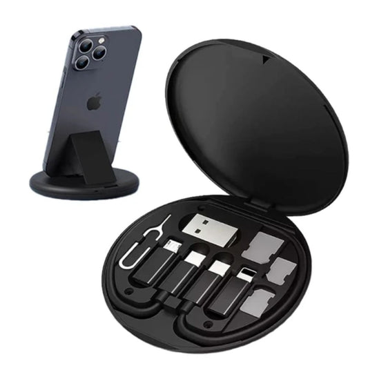 Kit de Carga Múltiple para Celular – USB, Tipo C, iOS