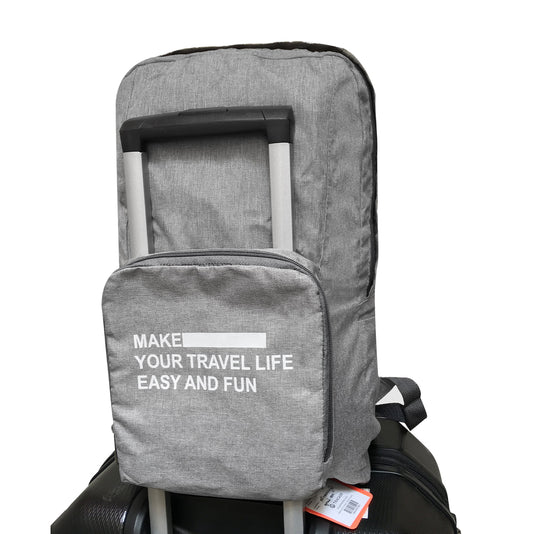 Maleta Plegable de Viaje Ligera con Bolsillo para Maleta de Ruedas