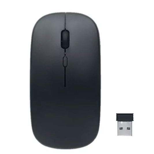 Mouse Inalámbrico 2.4GHz con Receptor USB – Ergonómico y Preciso
