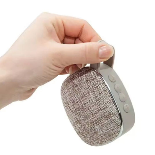 Parlante Bluetooth en Tela con Radio FM y Ranura Micro USB y Sonido 3W