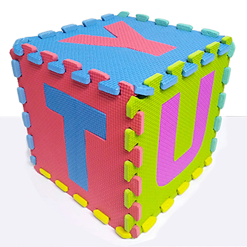 Tapete Foami Bebé Armable 10 Piezas Ideal para Gateo y Juego