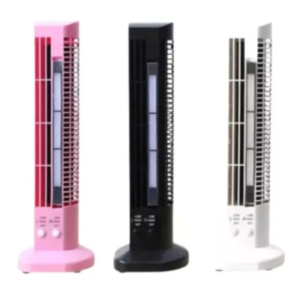 Ventilador Pedestal Personal Carga Usb Aire Fresco Portátil